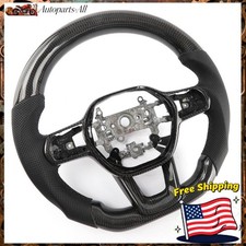Real Carbon Fiber Steering Wheel For 2025 Honda Civic Type R Hatchback 4-door