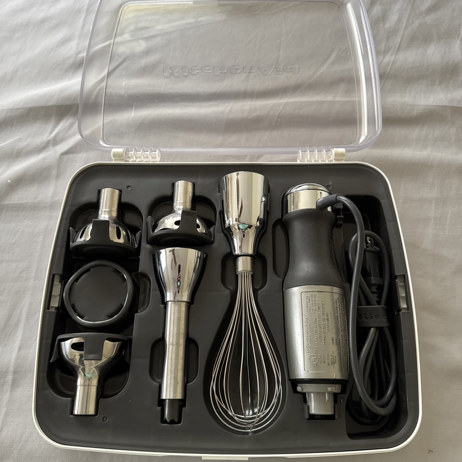 KitchenAid Immersion Hand Blender KHB2561 with Attachments and Case