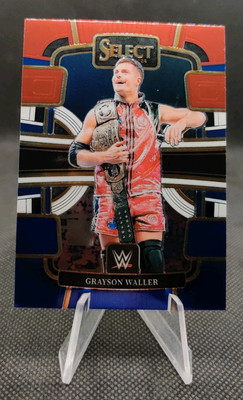 2024 Panini Select WWE Red & Blue #44 Grayson Waller Wrestling Card