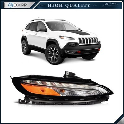Passenger Right RH Side Headlights Assembly For 2018-2014 Jeep Cherokee