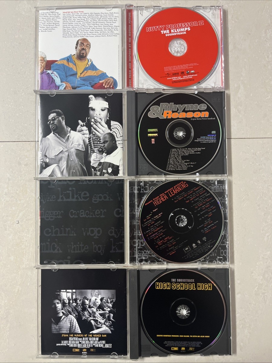 Hip-Hop Rap Music Movie Soundtrack CD Lot DMX Cube 2Pac Hip-Hop Rap Music Movie Soundtrack CD Lot DMX Cube 2Pac