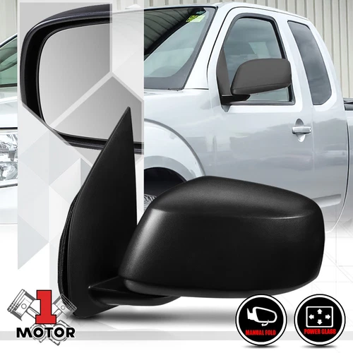 [Left] Driver Side Power Foldable Replacement Mirror for 05-17 Xterra/Pathfinder
