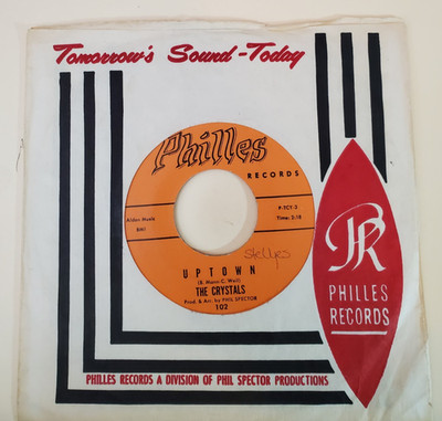 Crystals UPTOWN / WHAT A NICE WAY TO TURN SEVENTEEN(SOUL 45)#102 PLAYS VG+ TO ++