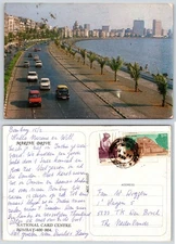 Bombay India Marine Drive Postcard CTLA374