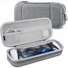 Fintie Carrying Case for Playstation Portal - Shockproof Hard Shell Gray