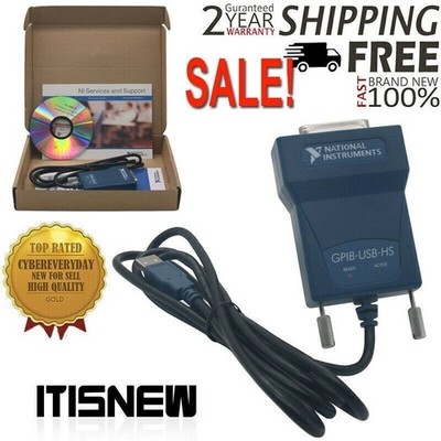 1PC National Instruments GPIB-USB-HS GPIB Data Acquisition Card IEEE 488 For PLC