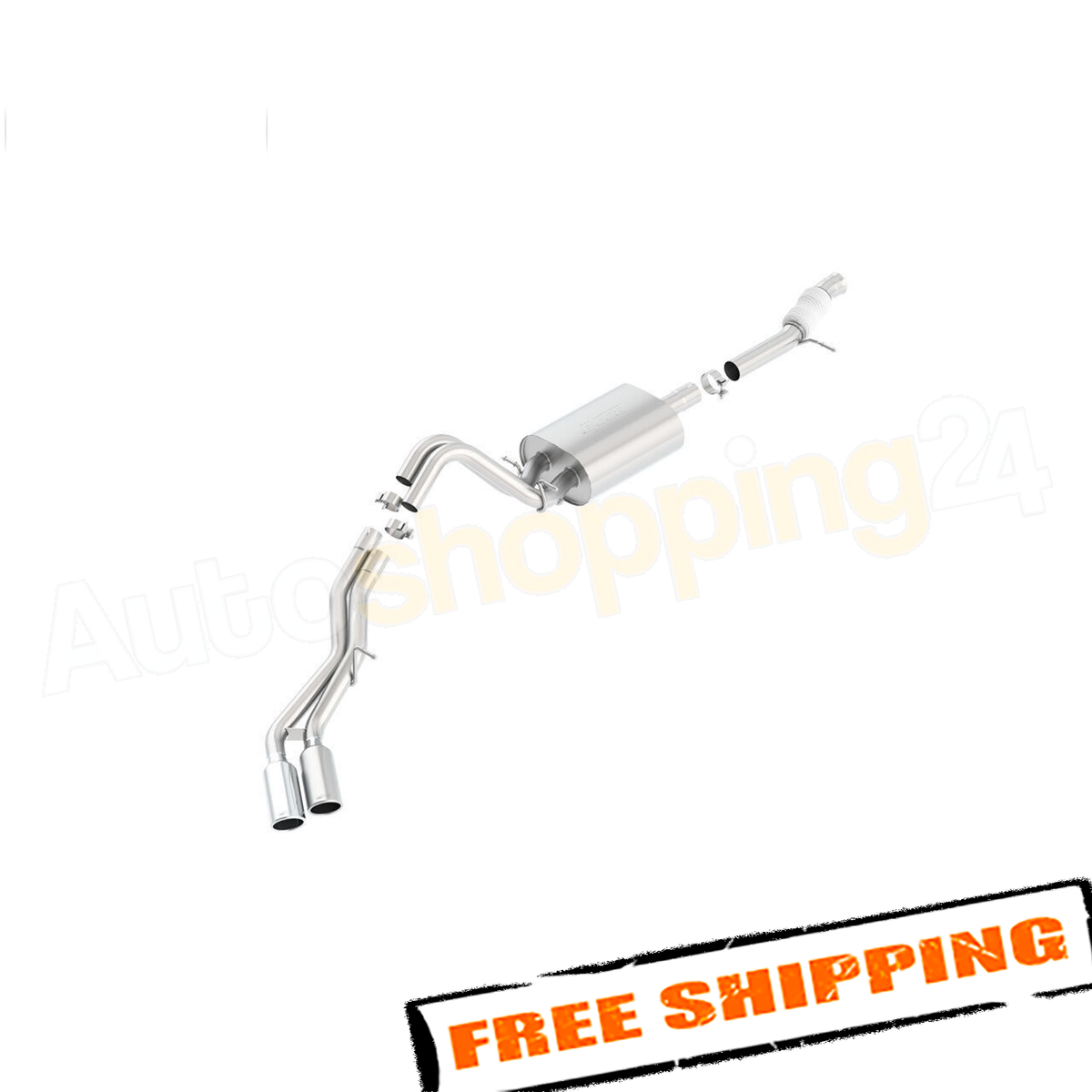 +−+÷=∞ Borla 140557 Touring Catback Exhaust for 2015-2020 Chevrolet Tahoe