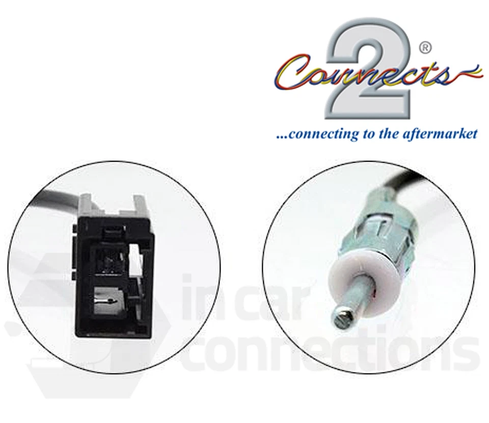 CT27AA23 Volvo coche adaptador aéreo coche radio antena macho DIN 740 760 960 estéreo - Imagen 3 de 4