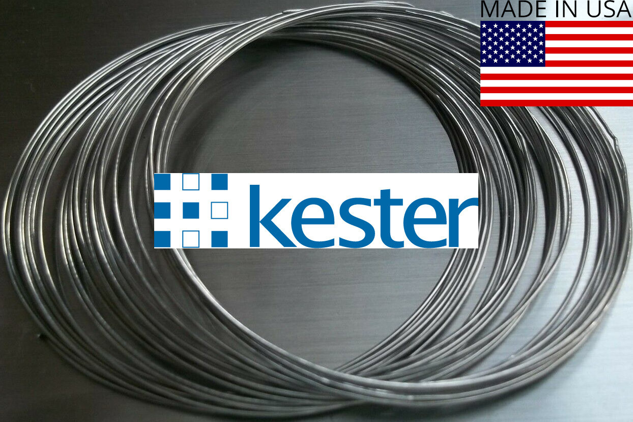 Genuine Kester Leaded Solder, 0.020' (0.5mm), 63/37, 1meter Off Reel Genuine Kester Leaded Solder, 0.020' (0.5mm), 63/37, 1meter Off Reel