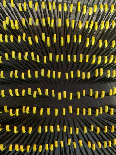 Heidifeathers® Reborn Wurzelkronnadeln 10 x 42G - gelbe Spitze - Haare, Micro - Bild 3 von 10