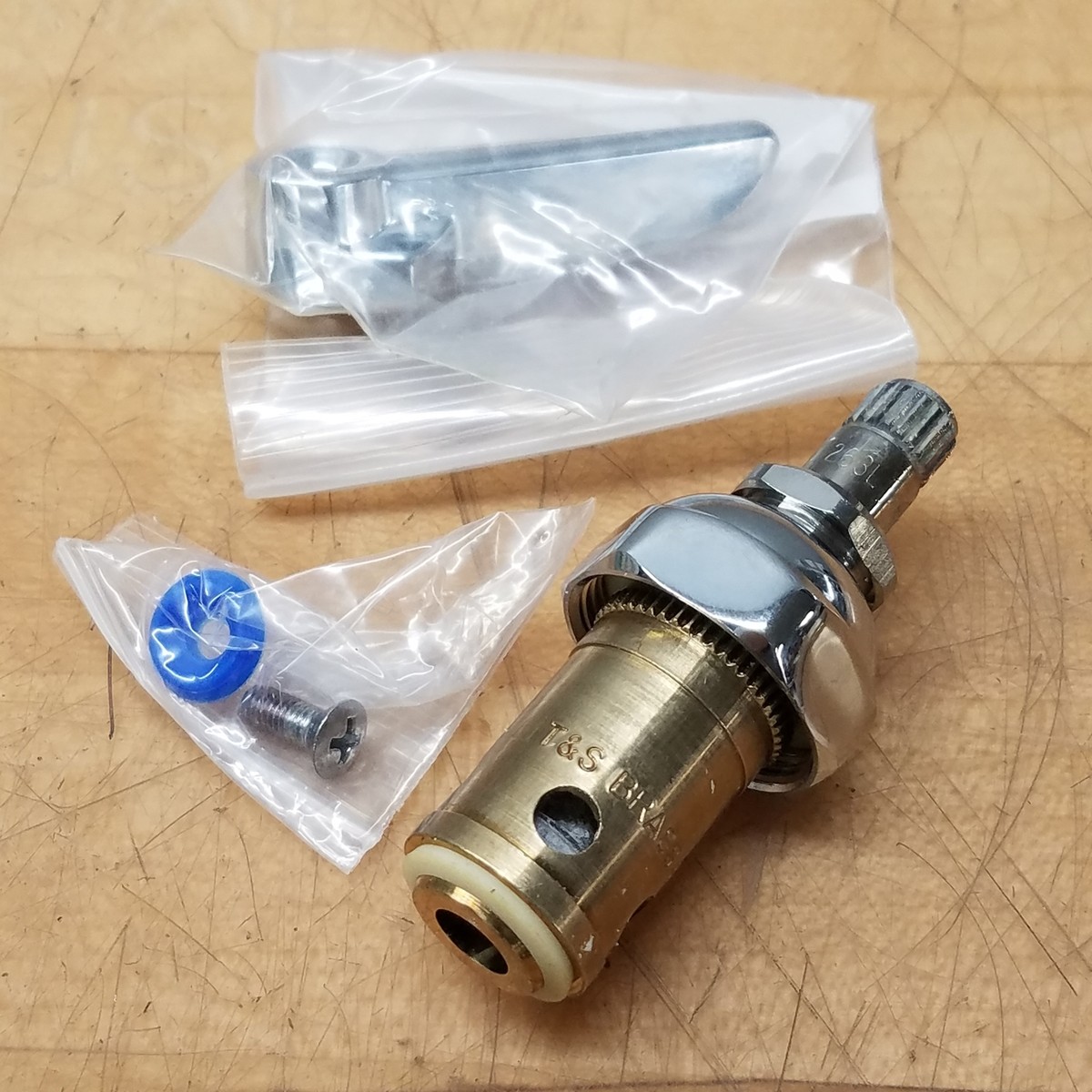 T&S 002711-40, 002712-40 Eterna Spindle Assemblies, Left (Cold 