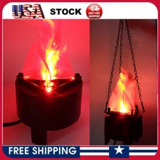 New Artificial Fire Lamp Fake Flame 3D Effect Fire Campfire Light LED Xmas Decor