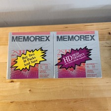 Memorex 2x 10pk 20ct 3.5" Floppy Disks NOS; HD, 2MB, 2SHD