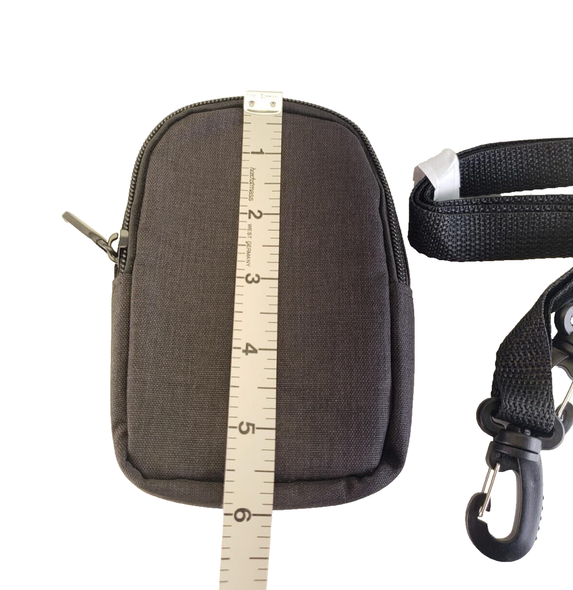 Multi-Purpose Pouch with Detachable Strap, Black | eBay