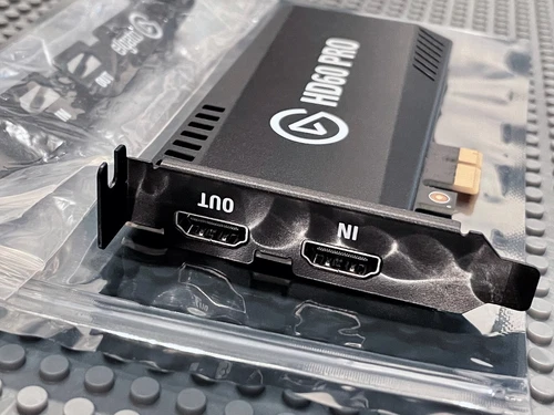 Elgato HD60 Pro 1080p60 HDMI Capture and Passthrough PCIe Card Low-Latency