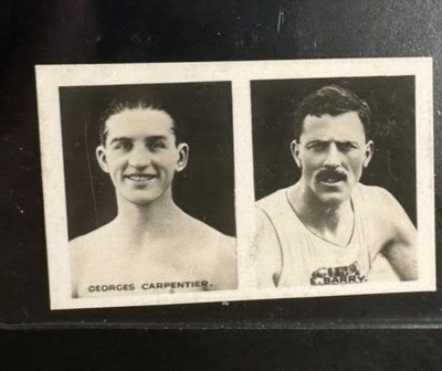 Sports Champions 1923 GEORGES CARPENTIER #11  E. BARRY #2 Comic Life RARE