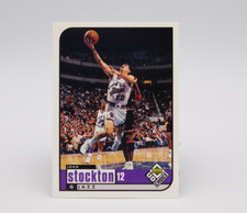 1998 UD Choice #142 John Stockton Utah Jazz NBA 90s Basketball Card Hall of Fame