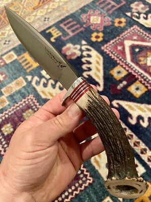 VINTAGE ナイフ BLACK JACK CROWNSTAG Y1643 New Blackjack Knives Bark River Model 125 Sambar Crown Stag