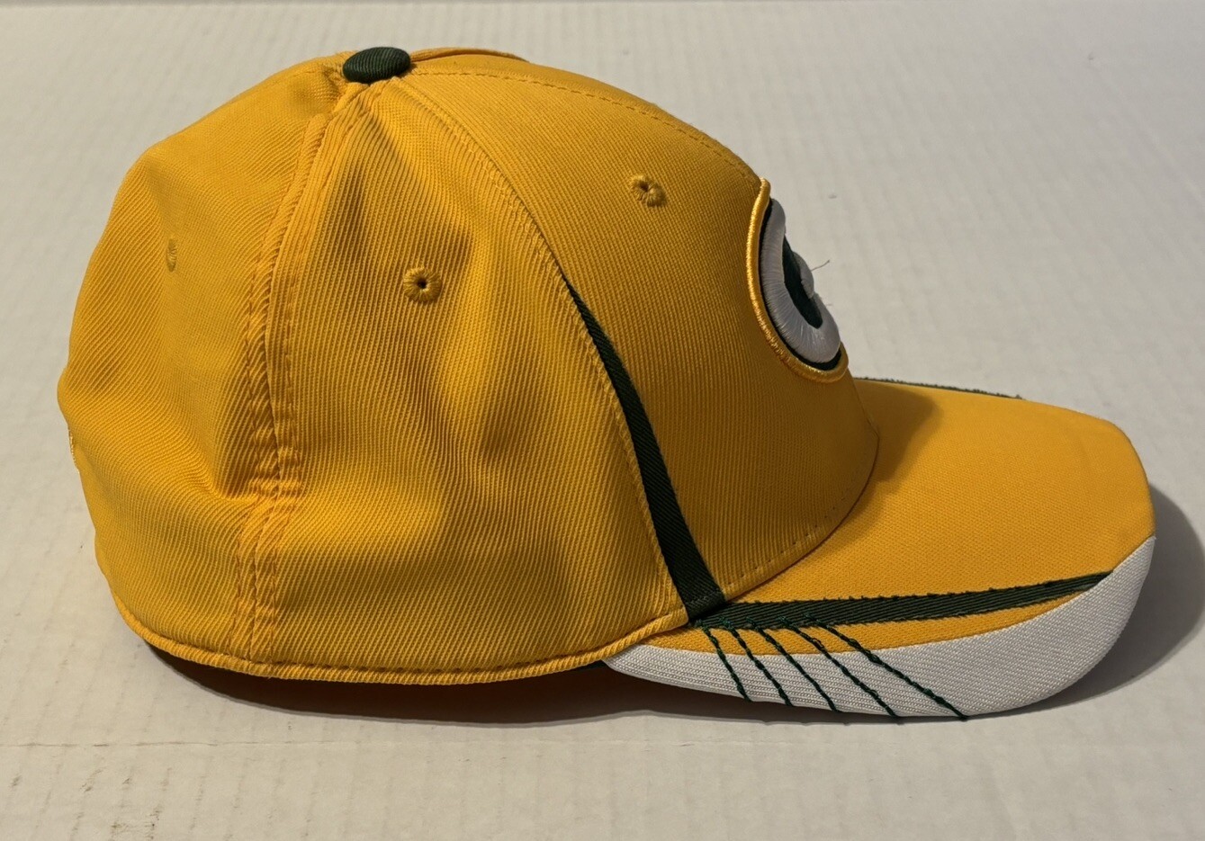 Green Bay Packers Hat Reebok Team Apparel NFL cap Size S/M Cap thumbnail 3
