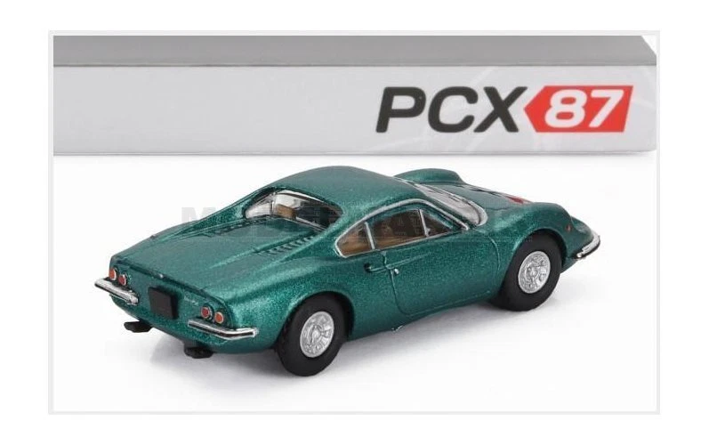 PREMIUM CLASSIXXS PCX870635 FERRARI - DINO 246 GT 1969 - GREEN MET - 1/87 - Immagine 3 di 4