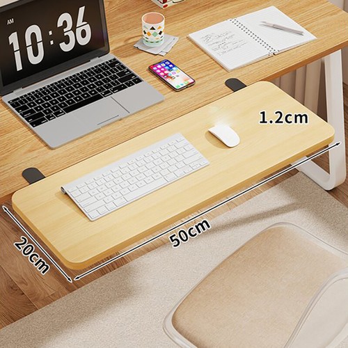 Non-punching Desktop Extending Board Foldable Office Computer Working Extens-qe - Afbeelding 20 van 20