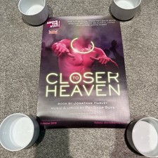 Pet Shop Boys Closer to Heaven Official Poster A3 Card