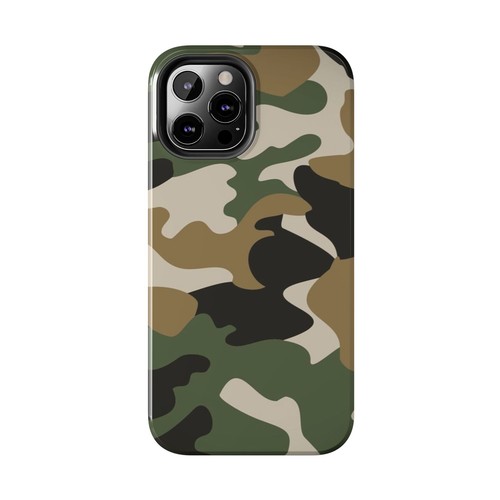 Army Fatigue Tough Phone Case - Military Camo Protective Cover, Rugged iPhone - 第 67/108 張圖片