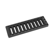 Camera Mount Plate with ARRI Accessory Mounts 1/4"-20 3/8"-16 Threaded Holes