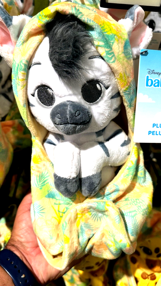 Disney Parks Animal Kingdom Baby Zebra in a Hoodie Pouch Blanket