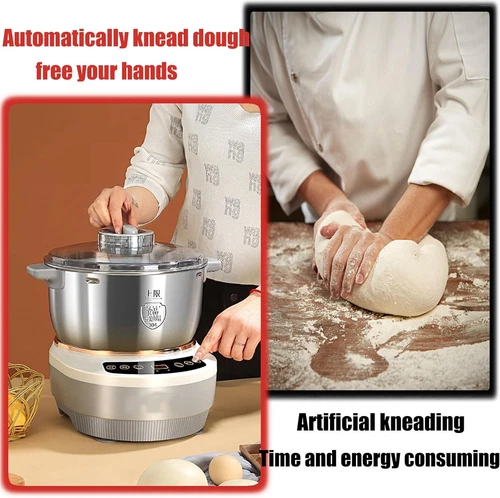 Electric Food Dough Mixer 5L Automatic Standalone Mixing Machine For Household - Picture 6 of 24