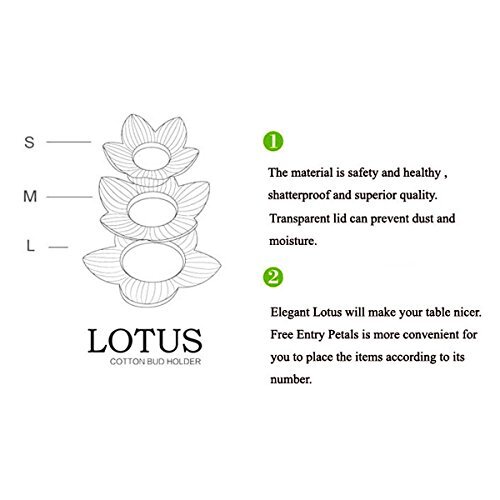 Lotus Cotton Swab Holder Cotton Swab Dispenser Qtip Holder Q Tip Holder Qtip Hol Cuisine