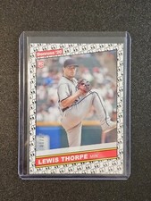 2020 Donruss Lewis Thorpe Look at This Emoji #'d 1/25 Rookie SP TWINS RC #251