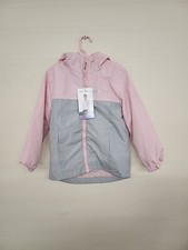 NWT Eddie Bauer Girls 3-in-1 Jacket Light Weight Light Pink/Gray Xs 5/6