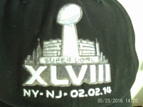 SUPERBOWL NFL 2014 Ball Cap Adjustable SnapBack W Tags 47Brand - Picture 5 of 10