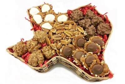 Texas Pecan Candy Gift Basket | Variety Pack | Millican Pecan | San Saba, Texas