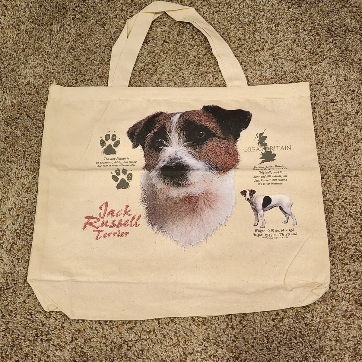 Jack Russell Tote Bag Jack Russell Tote Bag