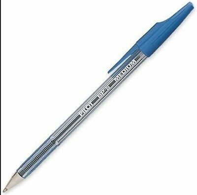 Pilot  Bps Ballpoint Pen  Blue Fine  Point  Ballpoint Pen New