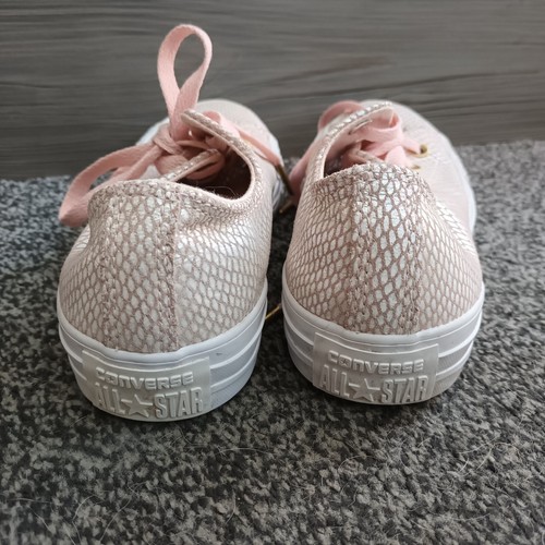 Converse All Star Chuck Taylor Low Top Pink Snake UK 4 - Picture 7 of 16