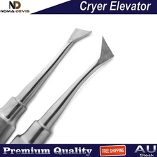Dentist Tooth Extraction Elevator Dental Cryer Right & Left Root Elevators 2 PCS