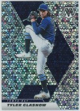 2021 Panini Mosaic Tyler Glasnow Quick Pitch Silver Prizm Tampa Bay Rays #181