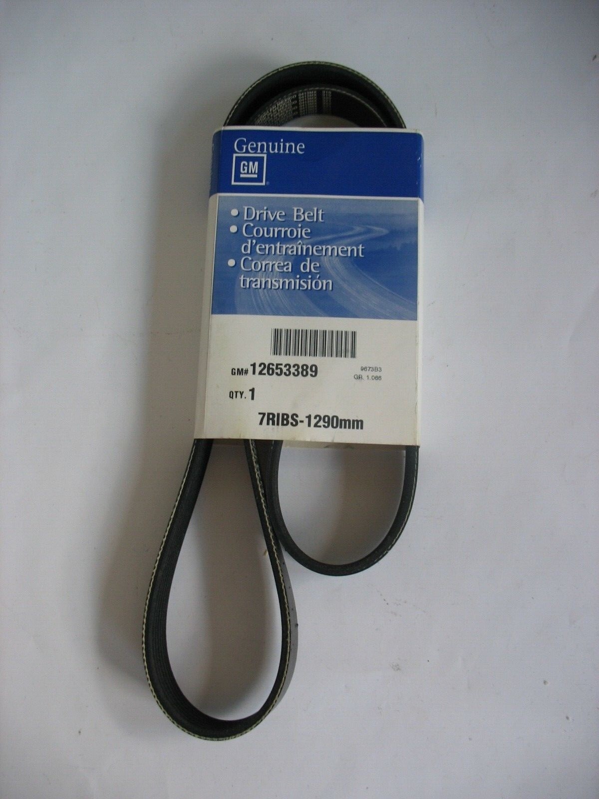 New NOS GM OEM-Serpentine Engine Drive Fan Belt 12653389 | eBay