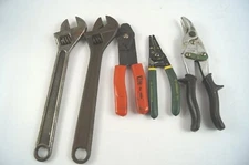 LOT (5) Craftsman Crescent Utica Vaco Greenlee Tools Wire Stripping Cutters D352