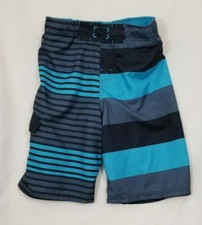 Cherokee Boys Multi Color Swim Trunks Size Large 12-14 
