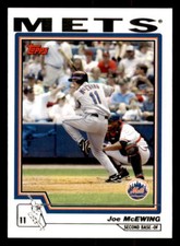 2004 Topps  #133 Joe McEwing New York Mets