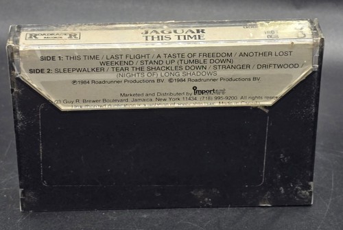 Rare NOS Jaguar This Time Cassette Tape 1984 Chromium Dioxide New Sealed 008 - Picture 4 of 5