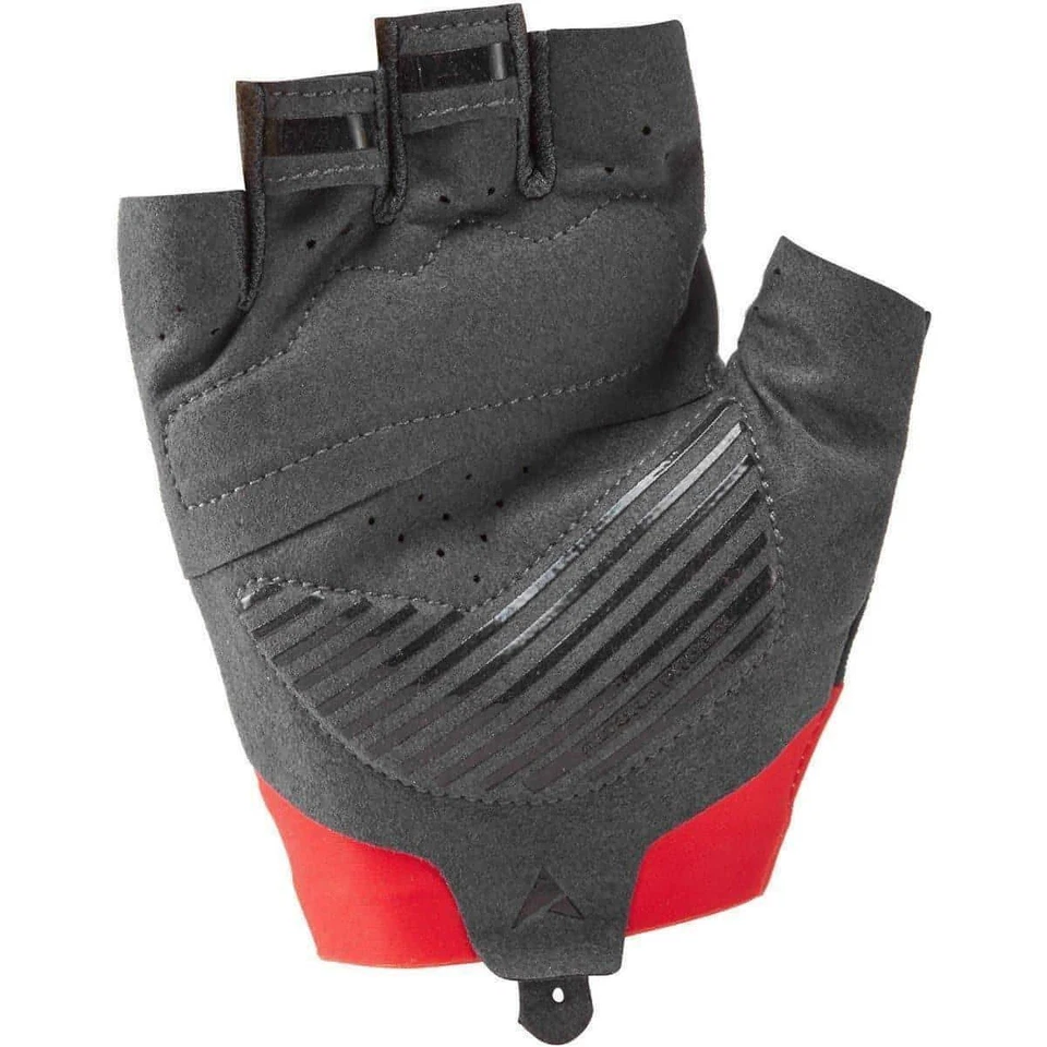 Guantes de ciclismo Altura ProGel sin dedos rojos acolchados bicicleta paseo cómodo ciclismo para hombre Foto 2 de 2