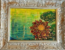 ?? ???? 'Golden Nymphaea', Oriental Purity, Hope And Peace In Beauty by Emanuel.