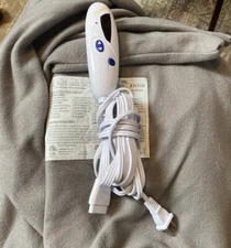 Biddeford Comfort Knit Fleece Heated Electric Throw Blanket 50”x 60" Grey