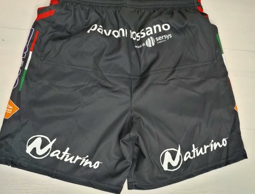 6407 JOMA PANTALONCINI PALLAVOLO UOMO 2017 18 AS LUBE MACERATA VOLLEY SUPERLEGA - Foto 2 di 2
