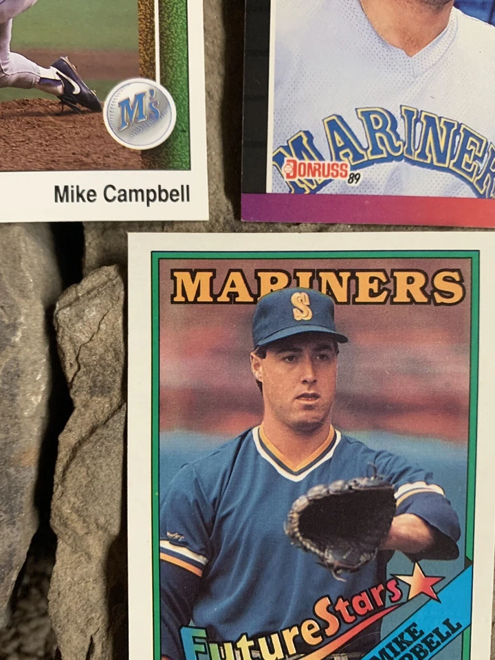 Mike Campbell Baseball Cards. Seattle Mariners - Image 3 of 3